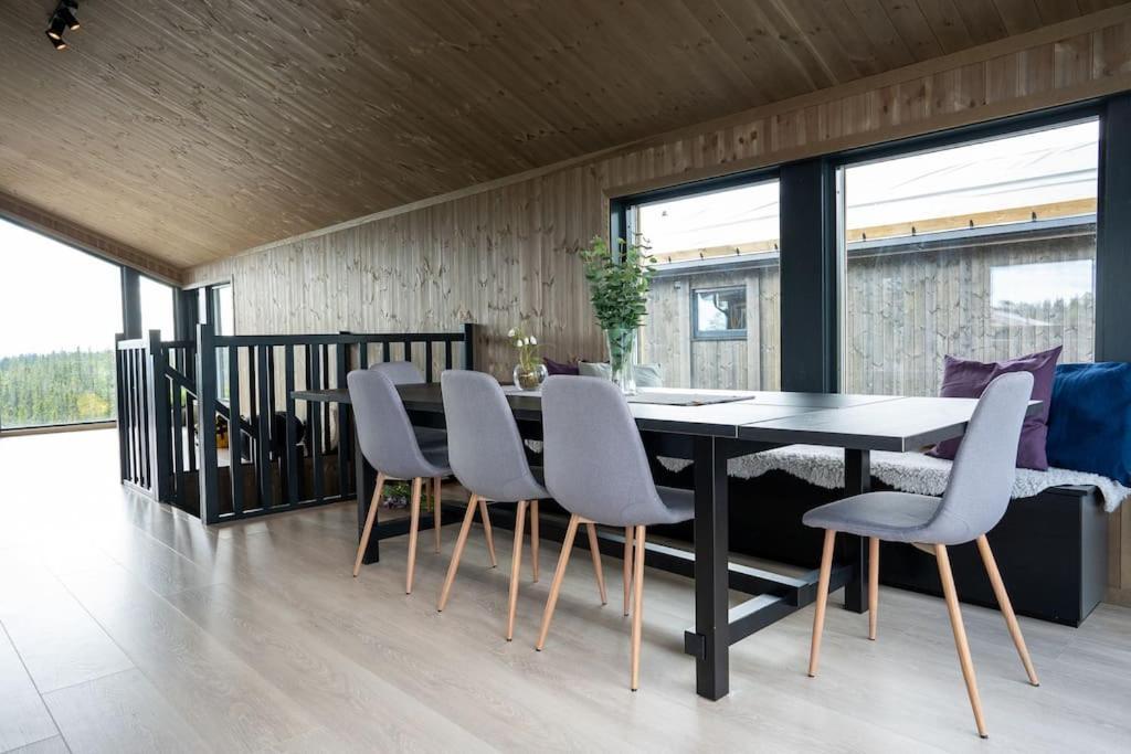 New, Modern, Cosy Hut Close To Norefjell Ski & Spa Noresund Exteriér fotografie