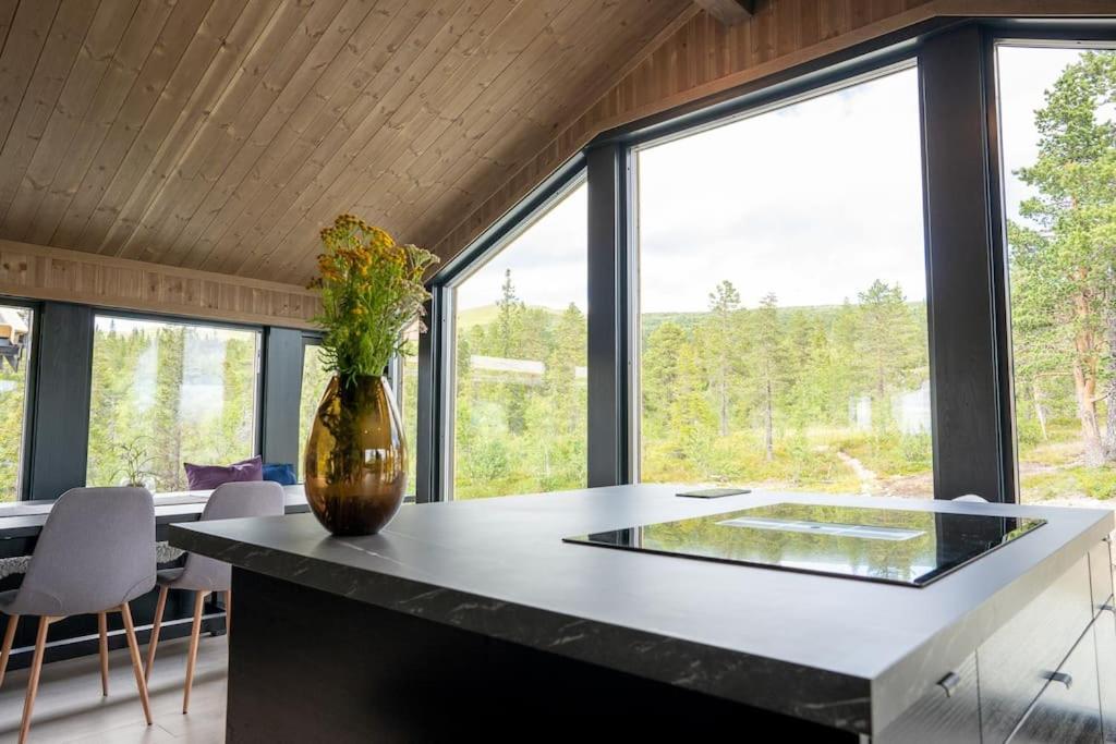 New, Modern, Cosy Hut Close To Norefjell Ski & Spa Noresund Exteriér fotografie