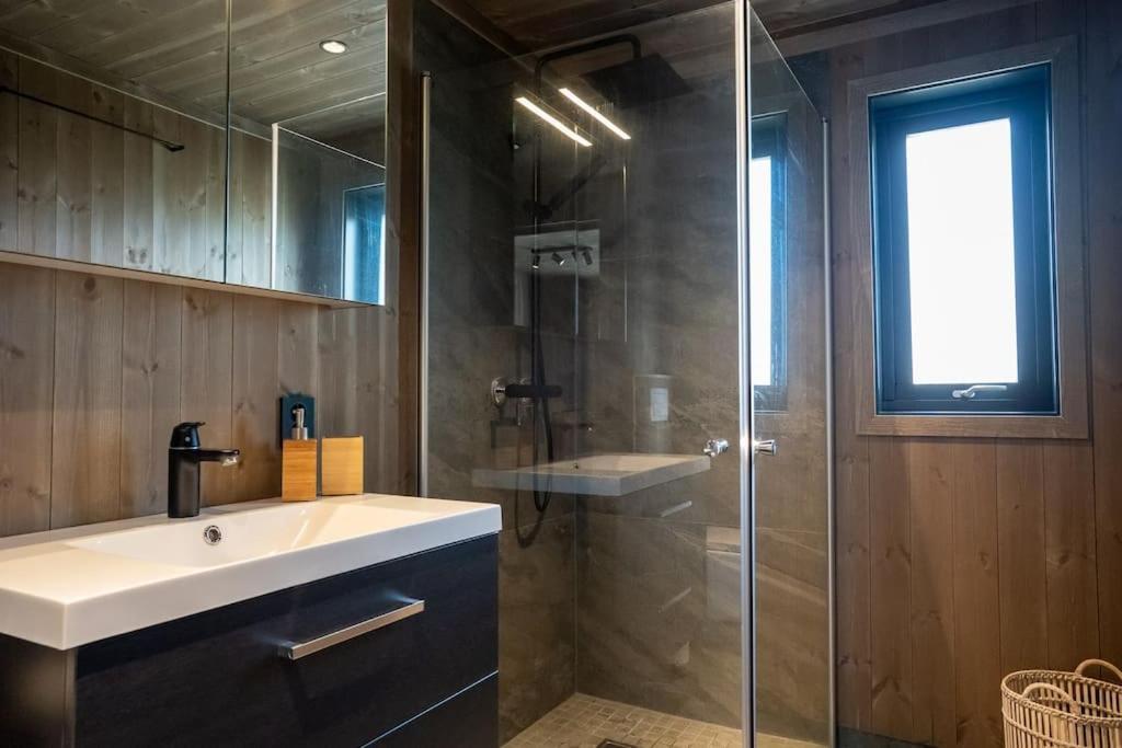 New, Modern, Cosy Hut Close To Norefjell Ski & Spa Noresund Exteriér fotografie