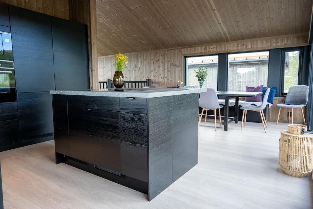 New, Modern, Cosy Hut Close To Norefjell Ski & Spa Noresund Exteriér fotografie