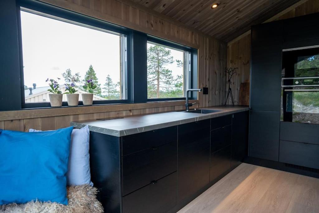 New, Modern, Cosy Hut Close To Norefjell Ski & Spa Noresund Exteriér fotografie