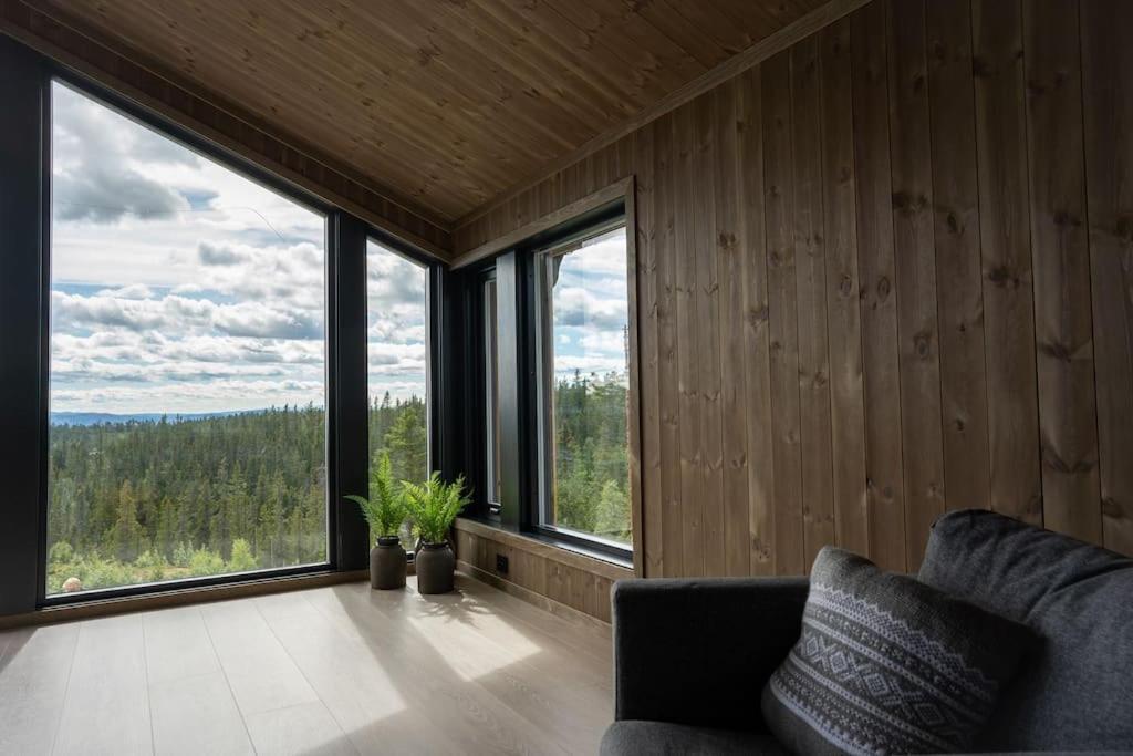 New, Modern, Cosy Hut Close To Norefjell Ski & Spa Noresund Exteriér fotografie