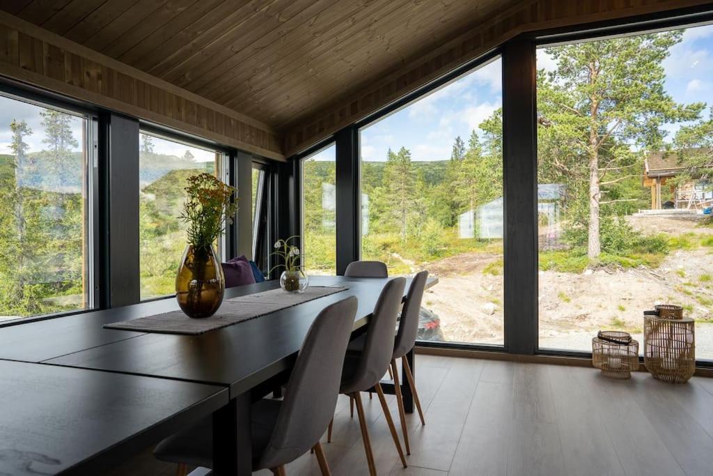 New, Modern, Cosy Hut Close To Norefjell Ski & Spa Noresund Exteriér fotografie