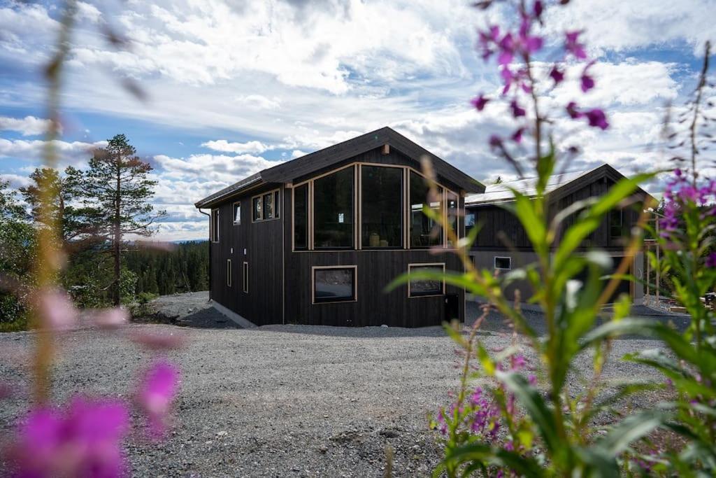 New, Modern, Cosy Hut Close To Norefjell Ski & Spa Noresund Exteriér fotografie